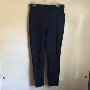 Navy Spanx Skinny Perfect Pants